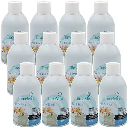 TimeMist 1042771EA 6.6 oz. Premium Metered Air Freshener Refills - CNF