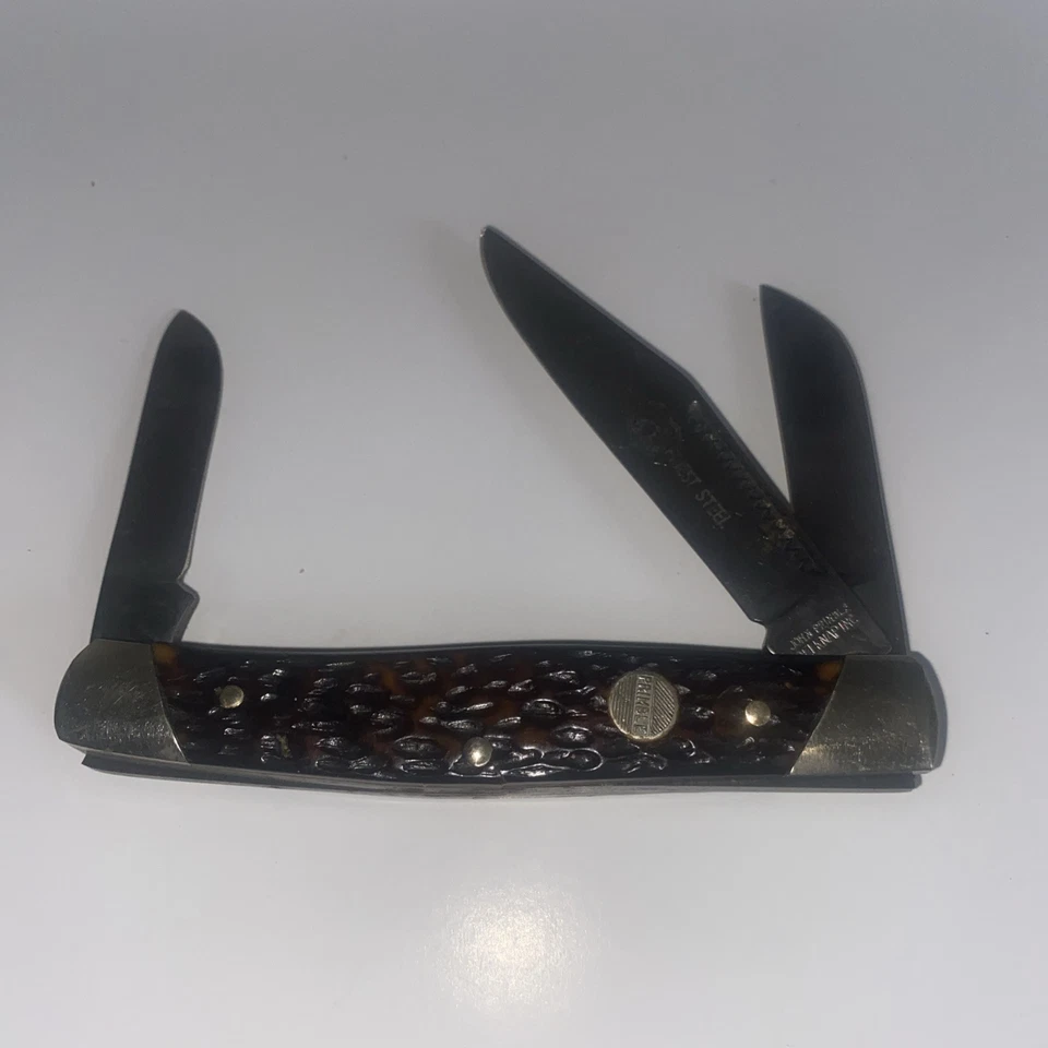 John Primble 5371 Stockman Vintage Pocket Knife -NICE - Image 1 of 4