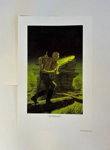 Póster impreso artístico ogro sargazo de James Bama edición limitada numerado 895/1100 - Imagen 1 de 11