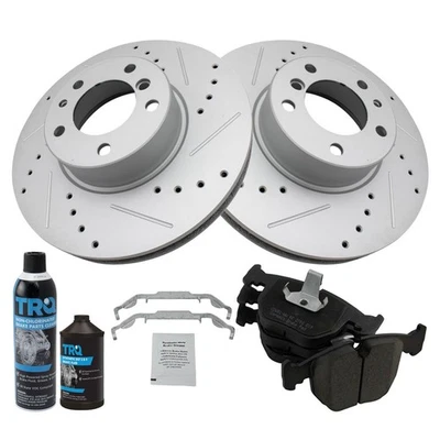 Brake Pad & Performance Rotor Kit Front Ceramic w/Chemicals - Image 1 of 4