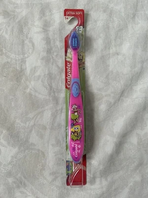 Colgate SpongeBob SquarePants Toothbrush Hula Pink Extra Soft New 2004 - Image 1 of 3