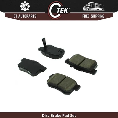 Для 1991-1995 Acura Legend | Центральные задние дисковые тормозные колодки | Полуметаллические - Изображение 1 из 4