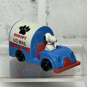 Camión de correo Snoopy EE. UU. Peanuts coche fundido a presión Hong Kong Avivia 1966 de colección - Imagen 1 de 7