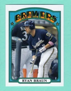 2013 Topps 1972 Minis TM-26 Ryan Braun Brewers OF - Picture 1 of 1