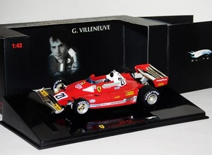 FERRARI 312 T2 #21 G. VILLENEUVE CANADA GP 1977 HOT WHEELS ELITE T6270 1/43 - Foto 1 di 1