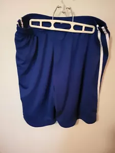 Damen kurz XL blau Prospirit elastische Taille Kordelzug Strick 34" W 8" Schrittlänge - Bild 1 von 24