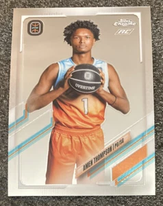 D1357 2021/22 Topps Chrome OTE Amen Thompson Rc #30 Houston Rockets - Bild 1 von 2