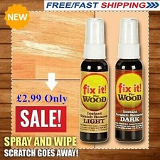 Instant Fix Wood Scratch Remover Set Fix it Wood Scratch Repair - Best price  BG