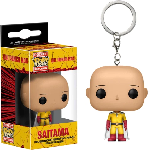 Funko Pocket Pop One Punch Man Saitama Keychain Cover
