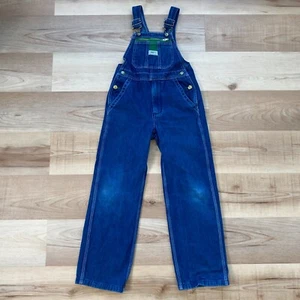 Liberty Blue Jean Denim 100% Cotton Boys Overalls Size 12R Railroad Farm Boy - Picture 1 of 7