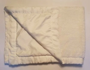 Koala Baby Cream Ivory Beige Baby Security Blanket Satin Trim Back 2009 Geoffrey - Picture 1 of 5