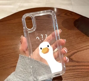 iPhone 14 Pro Max Cute Duck Case Clear - Picture 1 of 3