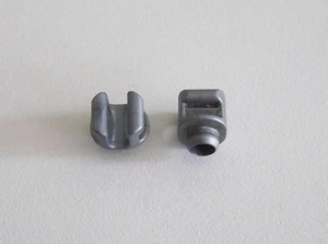 PLAYMOBIL (Z270) MER - Lot de 2 Attaches Grises pour Rame Canot Dinghy 3941 4910 - Picture 1 of 1