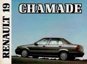1 manual de instrucciones RENAULT 19 R19 CHAMADE edición 1990 - Imagen 1 de 1