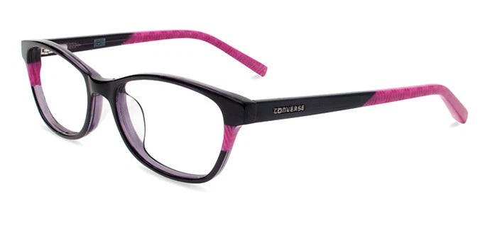 CONVERSE Q028 NEGRO Nuevo Marco Óptico Ojo de Gato para Mujer Foto 1 de 1