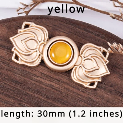 5pcs Vintage Style Frog Buttons Craft Material for DIY Chinese Cheongsam Hanfu - Image 1 of 4