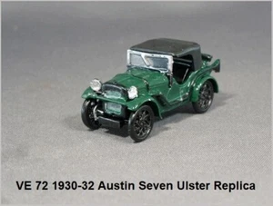 00/4mm 1:76 R PARKER MODELS VE 72 AUSTIN SEVEN ULSTER REPLICA 1 930 - 32 - Picture 1 of 5