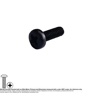 Máquina de Tornillo Pan Phillips Acero Negro Métrico M4 12mm M4-0.7x12 100 un. - Imagen 1 de 3