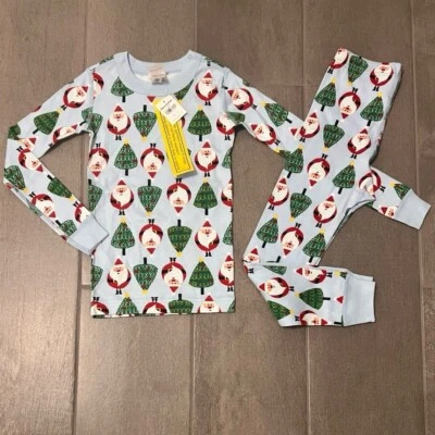 Juego de pijama largo para niño Hanna Andersson talla 5/110 cm AZUL SANTA NUEVO Foto 1 de 3