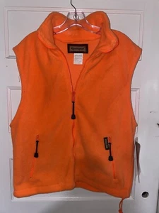 Remington Hunting Vest Medium Bright Orange New With Tags Old Stock - Picture 1 of 17