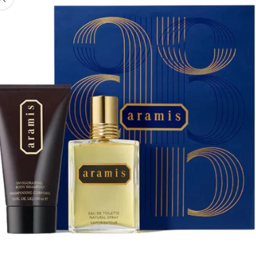 Aramis Fragancia Hombre Regalo Set De 2 EDT Spray Y Champú Corporal Nuevo En Caja Foto 1 de 1