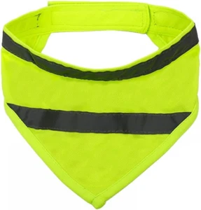 Dog Bandana, Reflective Dogs Towel Bib Adjustable High Visibility Pet Scarf for - Picture 1 of 9