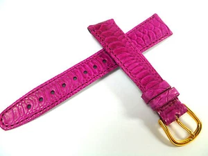 18 mm PINK UHRENARMBAND ARMBAND ECHT GALLUS UHRENBAND LEDER 1829 - Bild 1 von 3