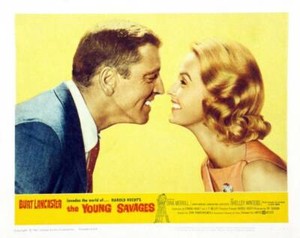 The Young Savages Us Lobby Card Burt Lancaster Dina Merrill OLD MOVIE PHOTO