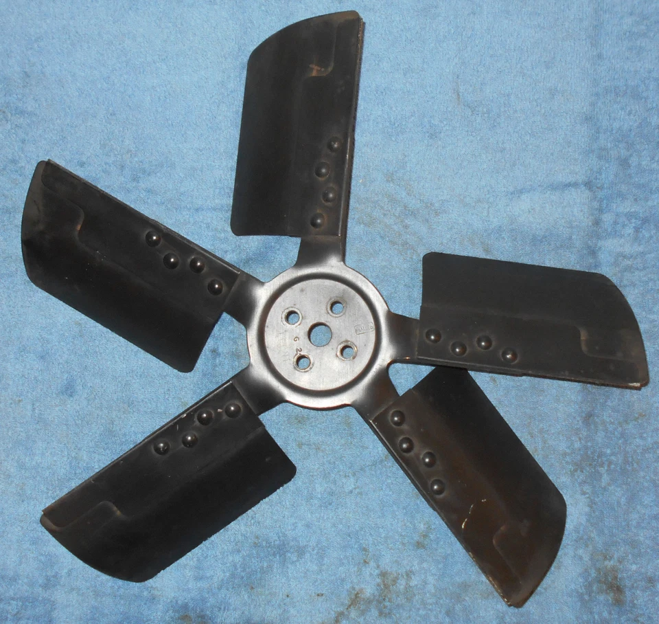 1969 1970 1971 1972 1973 Ford F100 F250 Econoline Bronco VENTILADOR ORIGINAL MOTOR 5 PALAS Foto 1 de 4