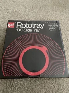 NEW GAF Rototray 100 Slide Tray Projector Sawyer's 2 x 2 Slides in SEALED BOX - Picture 1 of 5