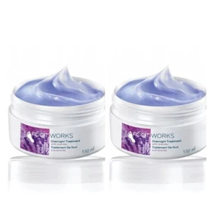 Avon Foot Works Foot Cream Lavender Night 2x5.0fl.oz Intensively Moisturizin - Picture 1 of 2