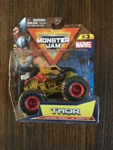 Monster Jam Truck Marvel Series 3 THOR 1:64 - Picture 1 of 1