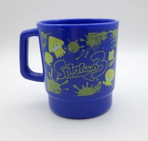 Taza de plástico Splatoon 3 Ichiban Kuji taza apilable azul Japón - Imagen 1 de 2