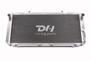 2 Rows Alu Radiator For 1991-95 Toyota MR2 Turbo Coupe 3SGTE SW20 2.0/2.2L L4 MT - Picture 1 of 11