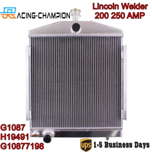 Aluminum Radiator For Lincoln Welder 200 250 AMP SA200 G1087 H19491 & G10877198 - Picture 1 of 10