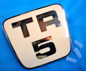 Triumph TR5 Motorhaubenemblem - Bild 1 von 2