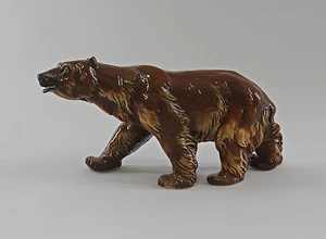 9997126 Large Brown Bear Ens Porcelain Figurine 25x13cm - Picture 1 of 3