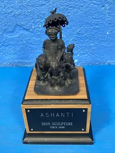 Ashanti African Iron Sculpture Circa 1899 - Picture 1 of 16