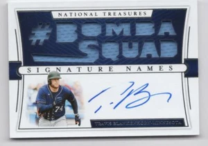 2021 Panini National Treasures JERSEY AUTO TRAVIS BLANKENHORN Auto /99 - Picture 1 of 2