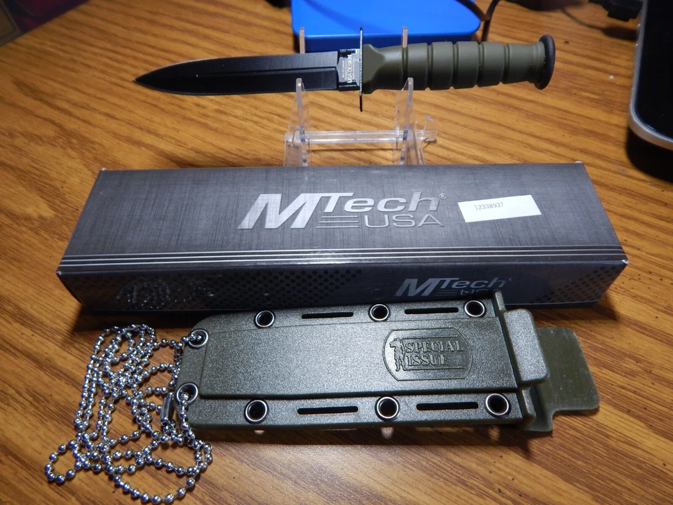 Mtech USA Mt-632dgn Tactical Fixed Blade Knife 6in Overall