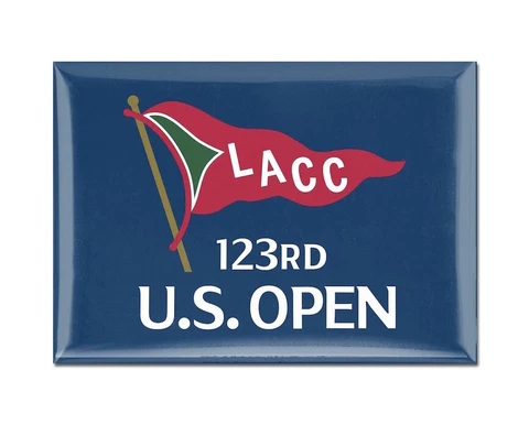 2023 U.S. OPEN ”LOS ANGELES COUNTRY CLUB” 2.5” X 3.5” METAL FRIDGE MAGNET” Cover