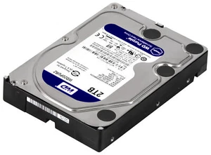 Disque Dur WD 2TB Violet WD20PURZ 5.4K 64MB SATA III 3.5'' - Photo 1/3