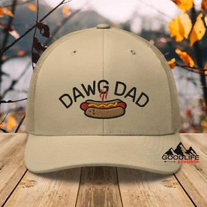 Sombrero de camionero Hotdog Dawg Dad 4 de julio para hombre - Imagen 1 de 23