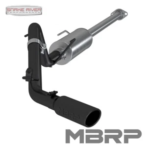 MBRP 2.5" EXHAUST FOR 05-15 TOYOTA TACOMA 4.0 CREW & EXTENDED CAB BLACK S5326BLK - Picture 1 of 4
