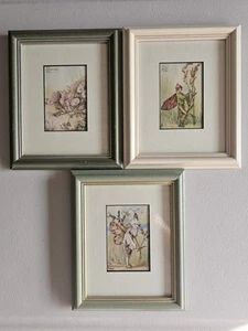 Vintage Flower Fairies Print & Mount The Fairies Cicely Mary Barker c1930's - Picture 1 of 2