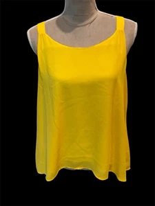 Daniel Cremieux Gelbgold Tank Bluse Top Gr. M Gameday - Bild 1 von 5