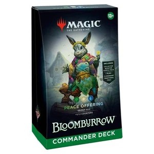 Mazzo Deck Commander Bloomburrow PEACE OFFERING mtg Magic ENG - Foto 1 di 1