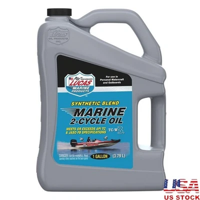 Aceite marino sintético de 2 ciclos fueraborda embarcación bujía protección 128 oz EE. UU. Foto 1 de 4