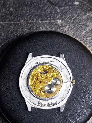  L.U. Chopard & Cie Vintage-Armbanduhr – Handgraviertes Unikat mit Sichtboden  - Bild 1 von 4