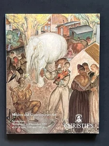 Christie's Auction Catalog Modern and Contemporary Art Amsterdam Dec 11, 1991  - Picture 1 of 3